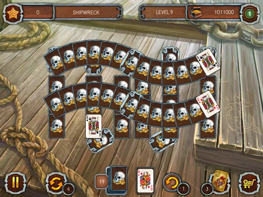 Скриншот 3 к игре Solitaire Legend of the Pirates 3