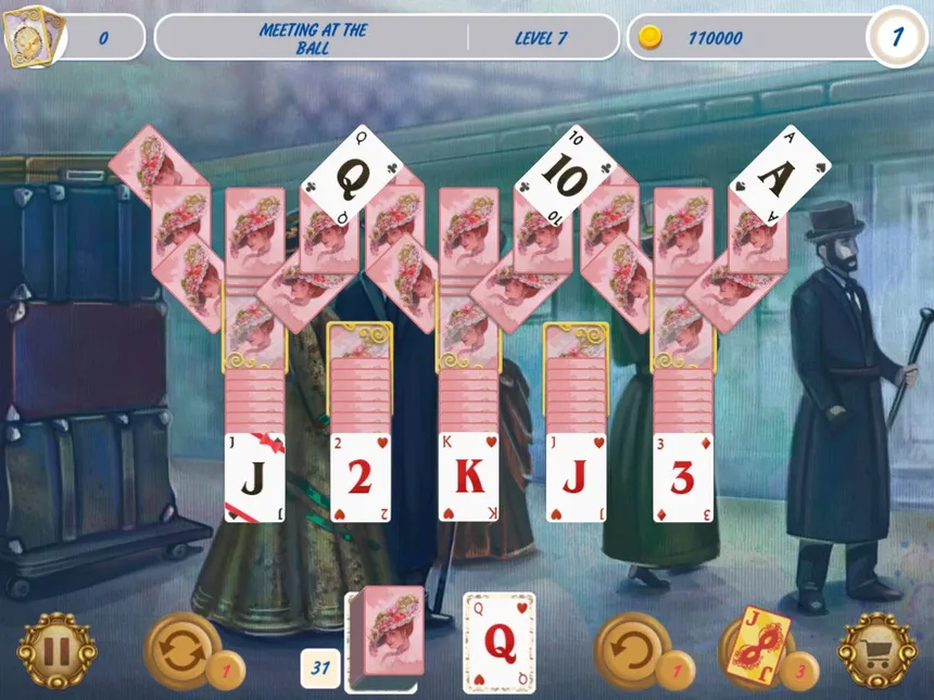 Скриншот 1 к игре Solitaire Victorian Picnic 2