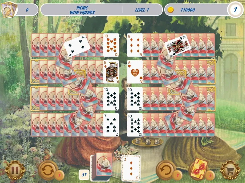 Скриншот 6 к игре Solitaire Victorian Picnic 2