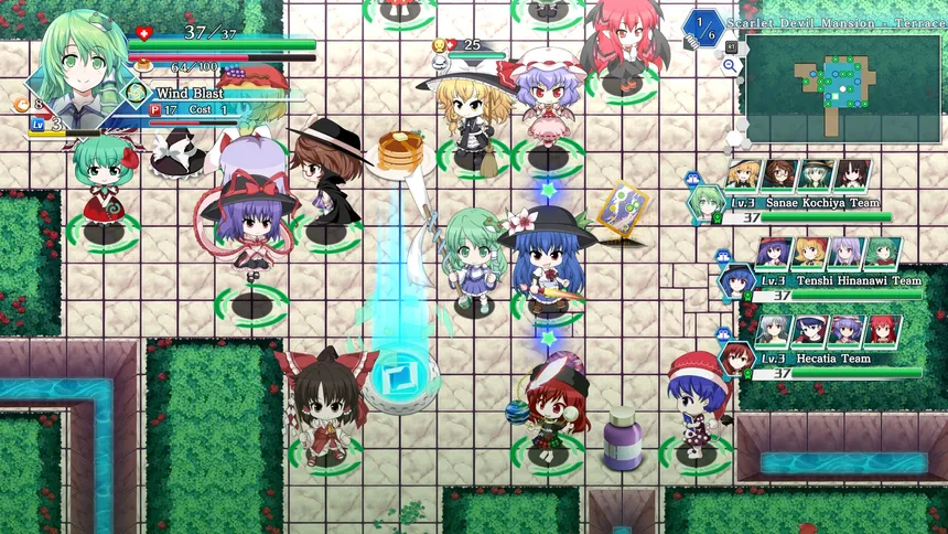 Скриншот 2 к игре Touhou Genso Wanderer -Lotus Labyrinth R-