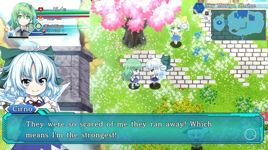 Скриншот 7 к игре Touhou Genso Wanderer -Lotus Labyrinth R-