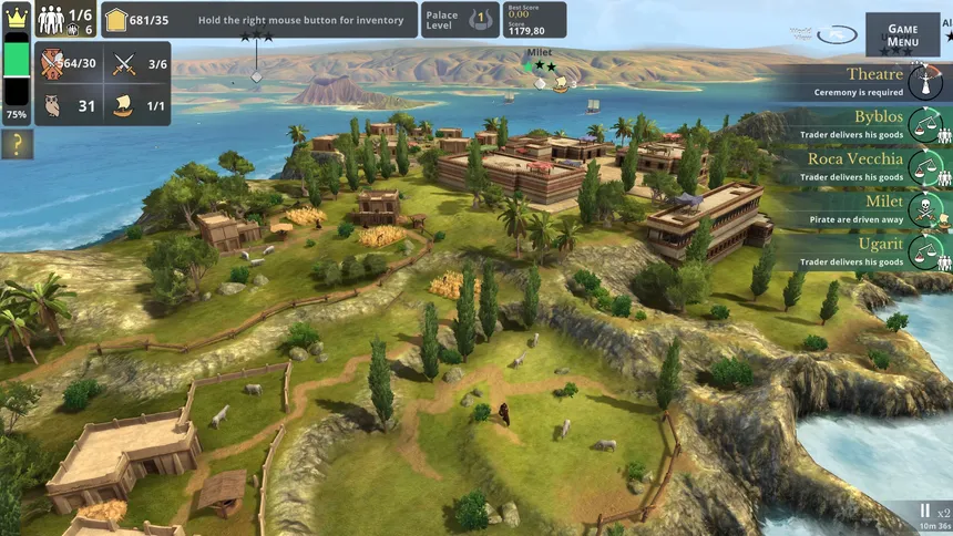 Скриншот 1 к игре Epic Palace : Knossos