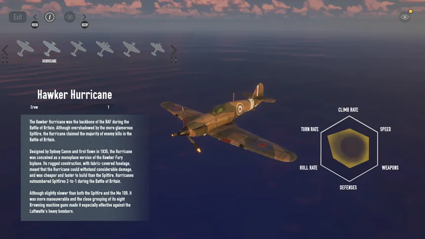 Скриншот 6 к игре Scramble: Battle of Britain