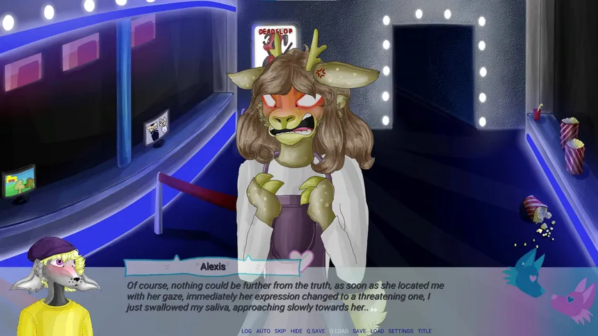 Скриншот 2 к игре Furry Finder - Dating Visual Novel