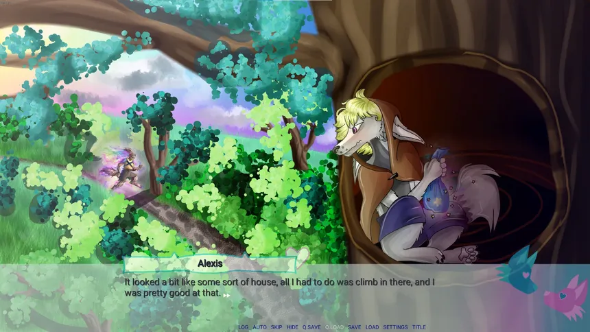 Скриншот 3 к игре Furry Finder - Dating Visual Novel