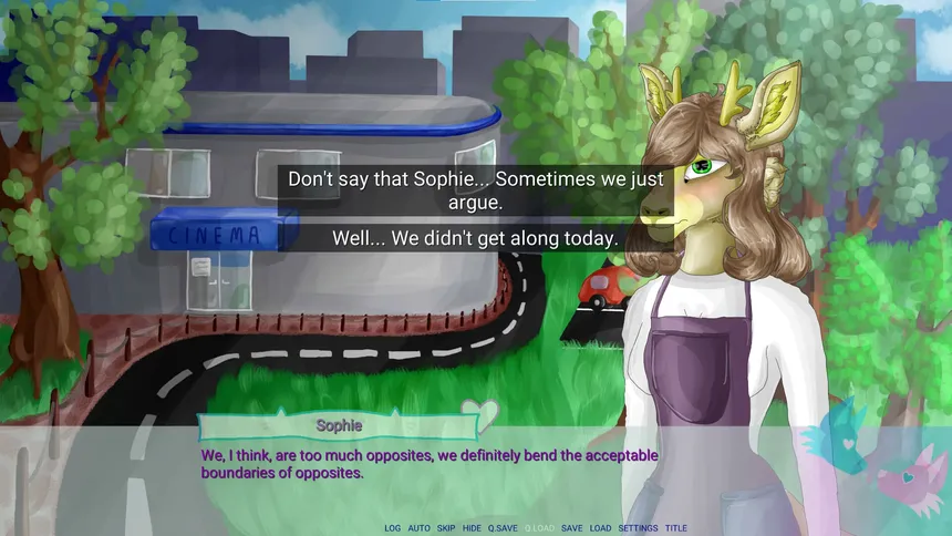 Скриншот 5 к игре Furry Finder - Dating Visual Novel