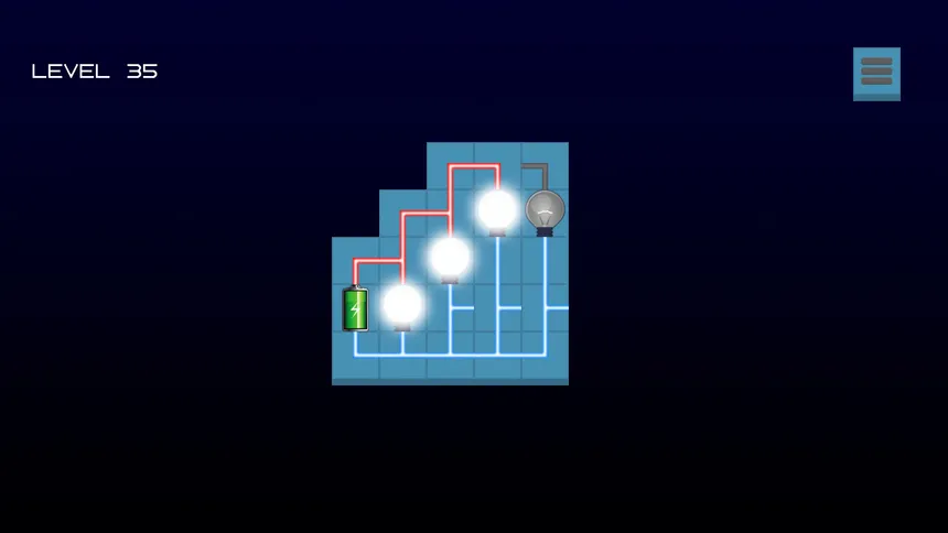 Скриншот 4 к игре Puzzle Light: One Move