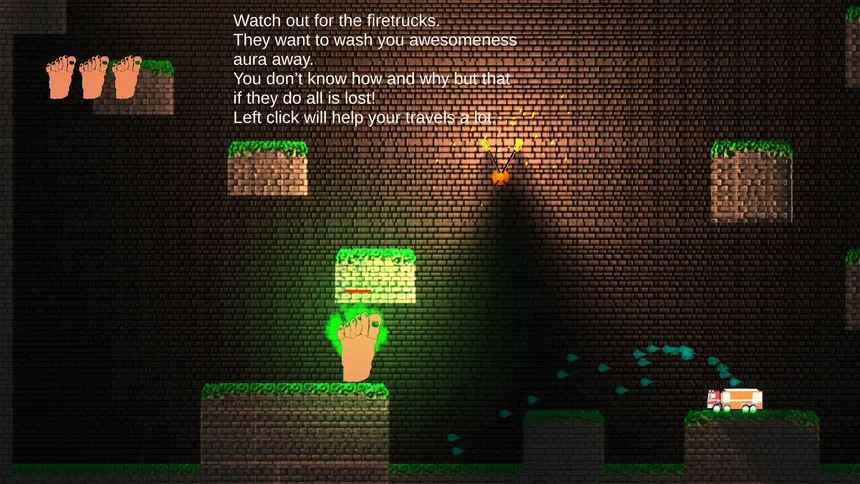 Скриншот 1 к игре Stinky feet: The adventure of BigFoot