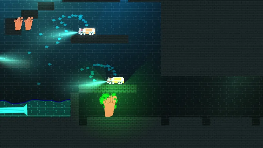 Скриншот 6 к игре Stinky feet: The adventure of BigFoot