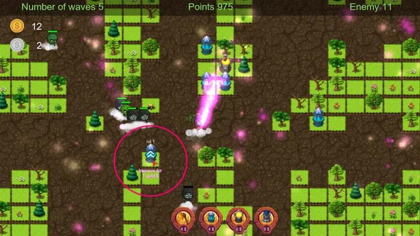 Скриншот 4 к игре Magic defense