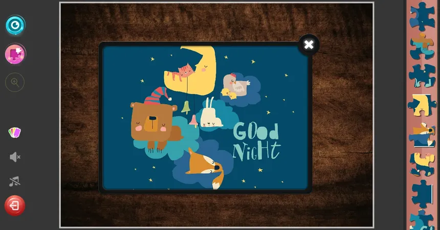 Скриншот 1 к игре Children's Jigsaw Puzzles - Beautifully Illustrated