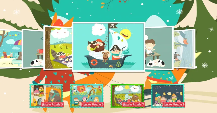 Скриншот 2 к игре Children's Jigsaw Puzzles - Beautifully Illustrated