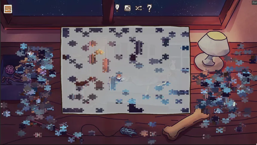 Скриншот 5 к игре Panqueca & Paçoca: A Friendship Jigsaw