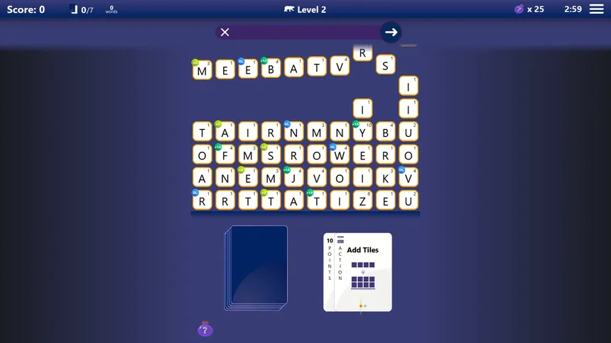 Скриншот 4 к игре Shuzzler: The Word Game