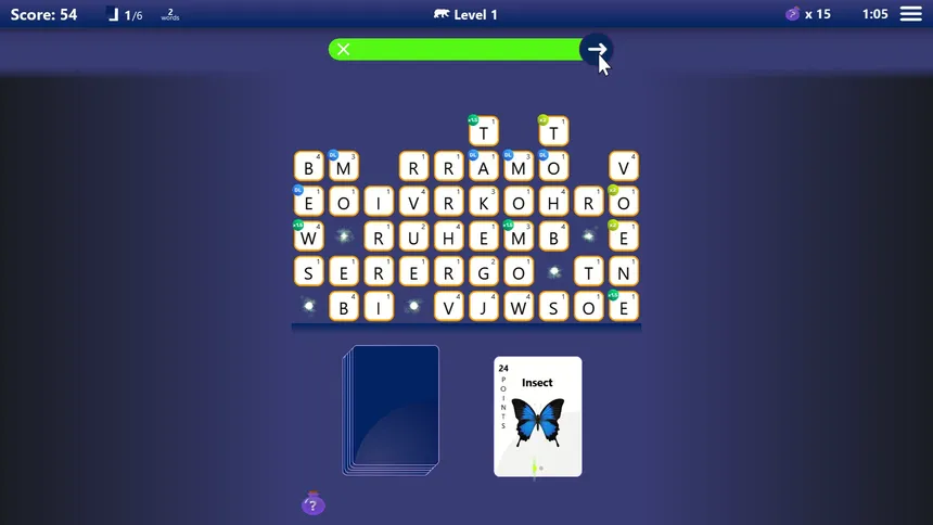 Скриншот 6 к игре Shuzzler: The Word Game
