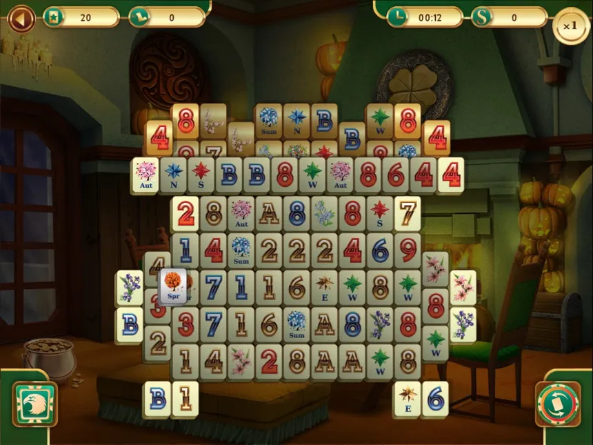 Скриншот 5 к игре Spooky Mahjong