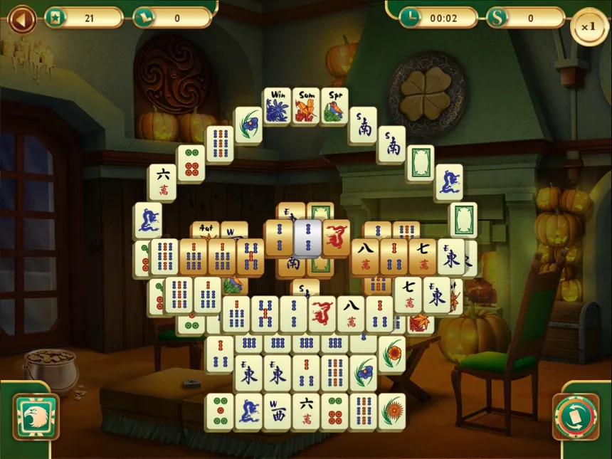 Скриншот 6 к игре Spooky Mahjong