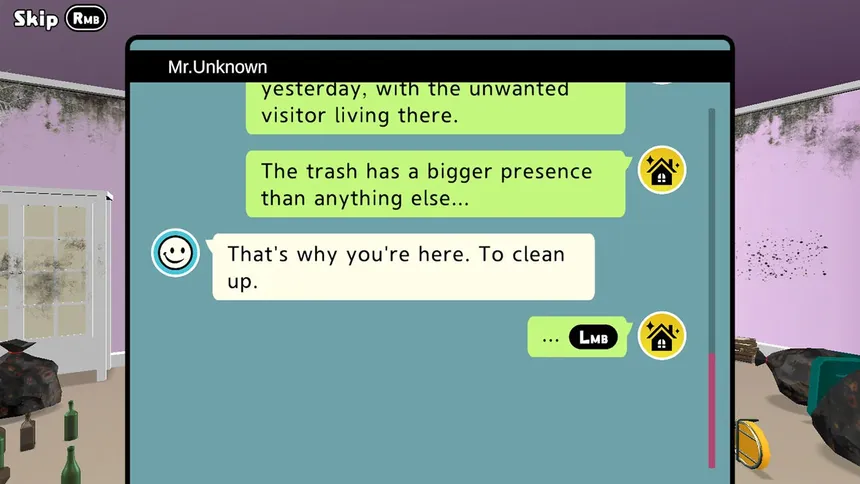 Скриншот 2 к игре House Cleaning Survival