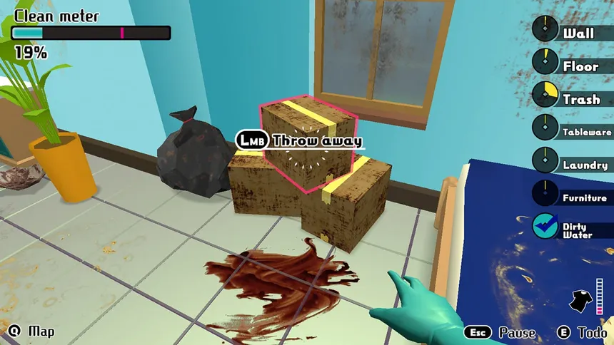 Скриншот 3 к игре House Cleaning Survival