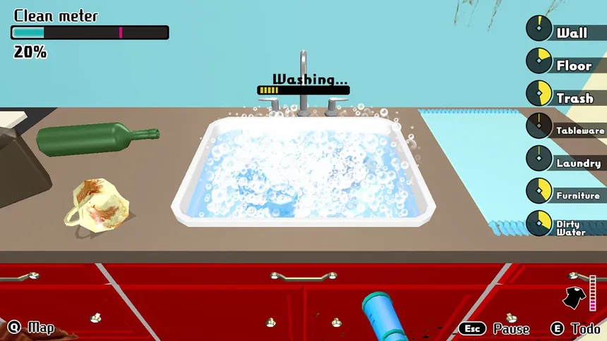 Скриншот 4 к игре House Cleaning Survival