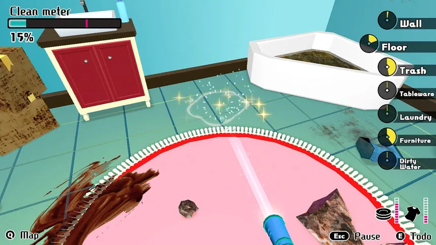Скриншот 5 к игре House Cleaning Survival