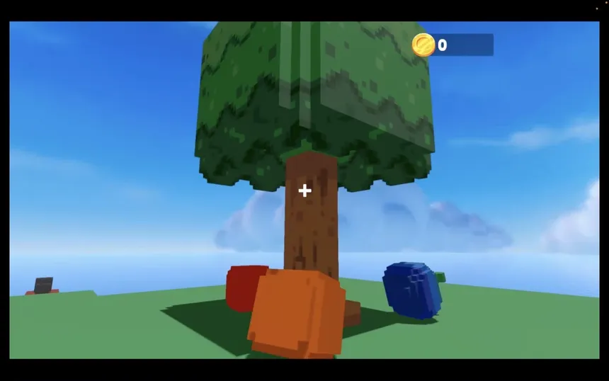 Скриншот 1 к игре Voxelotl Garden