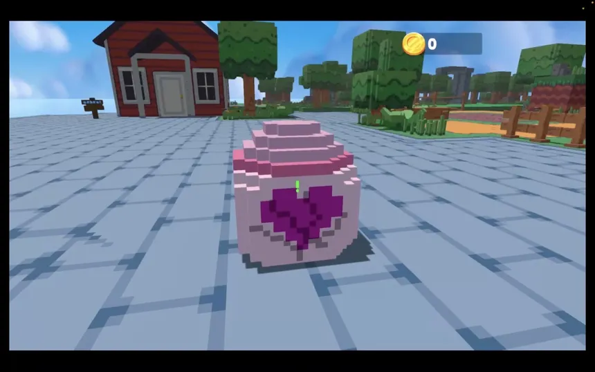 Скриншот 2 к игре Voxelotl Garden