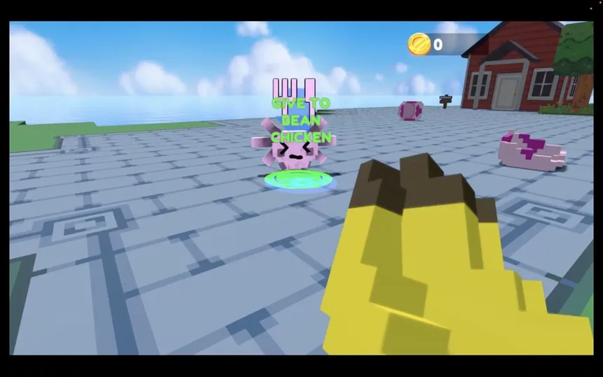 Скриншот 3 к игре Voxelotl Garden