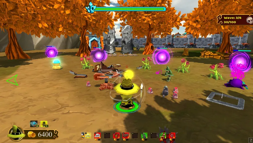 Скриншот 1 к игре Mages Defense
