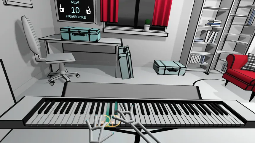Скриншот 1 к игре VR Pianist
