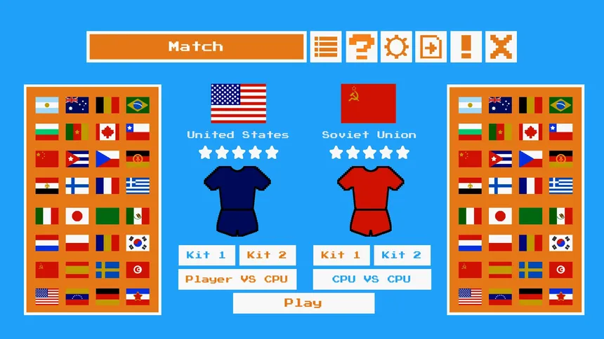 Скриншот 1 к игре 80s Volleyball