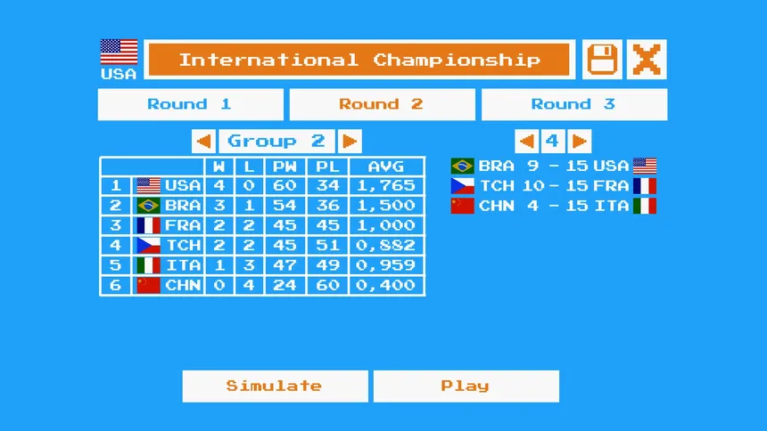 Скриншот 2 к игре 80s Volleyball