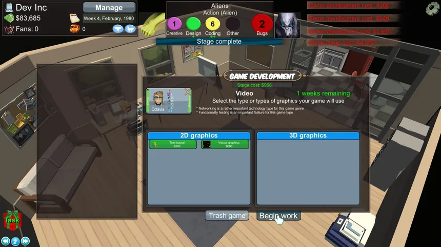 Скриншот 2 к игре Dev Inc