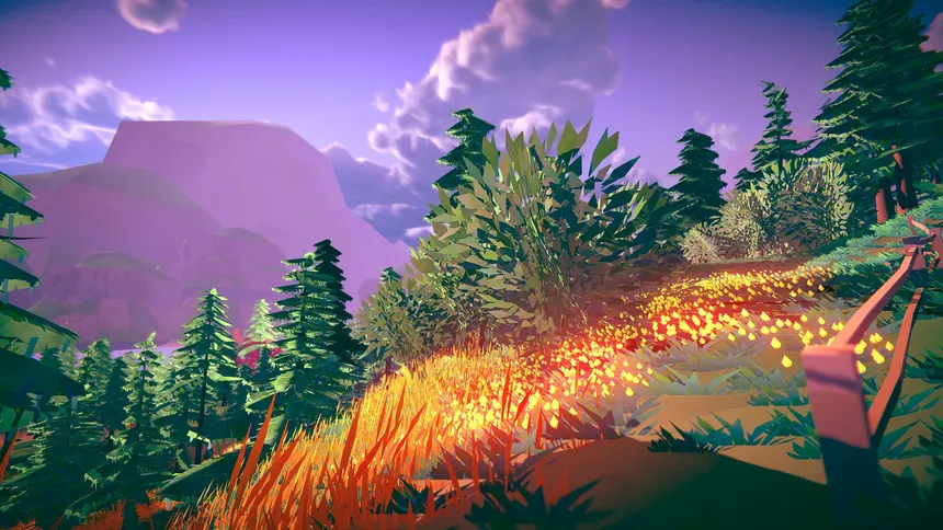 Скриншот 2 к игре Wandering Trails: A Hiking Game