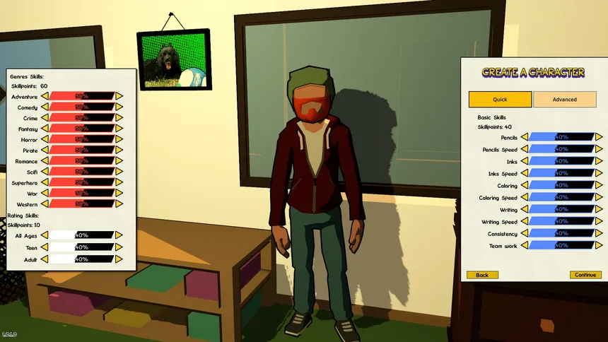 Скриншот 6 к игре Comic Company Manager