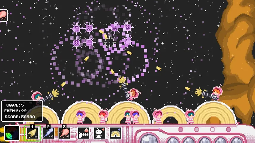 Скриншот 2 к игре Cake Invaders