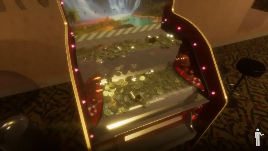 Скриншот 1 к игре MoneyFalls - Coin Pusher Simulator