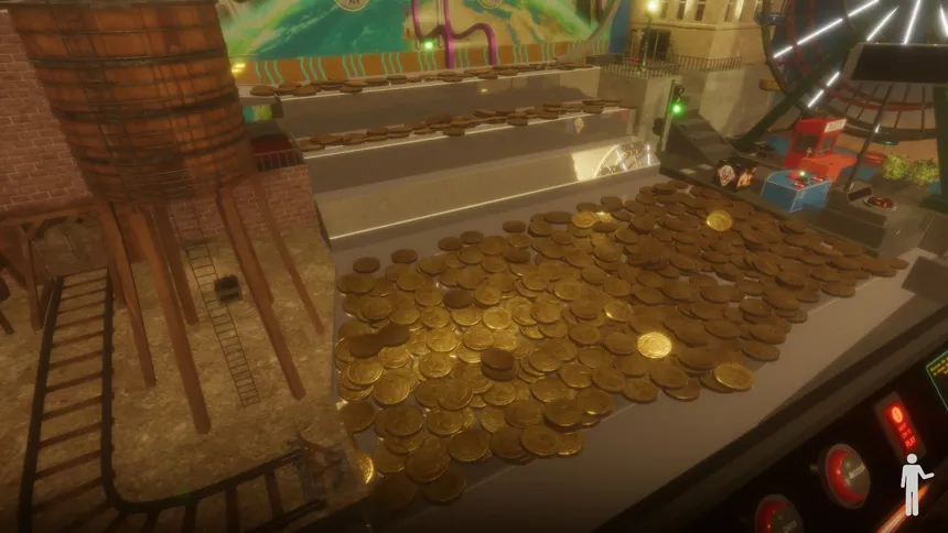 Скриншот 5 к игре MoneyFalls - Coin Pusher Simulator