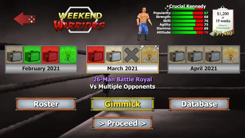 Скриншот 7 к игре Wrestling Empire