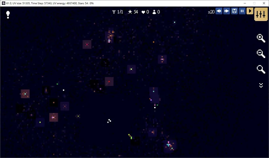 Скриншот 1 к игре Universe999999