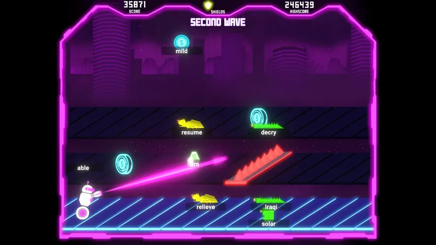 Скриншот 5 к игре Tybot Invasion: The Typing Runner
