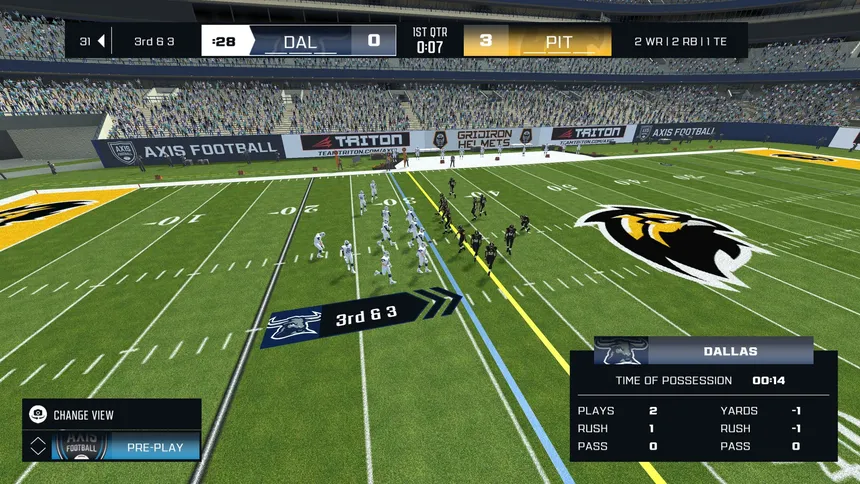 Скриншот 4 к игре Axis Football 2021
