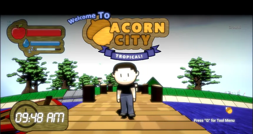 Скриншот 2 к игре Acorn City: Tropical!
