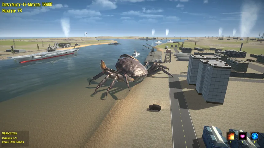 Скриншот 5 к игре Attack of the Giant Crab