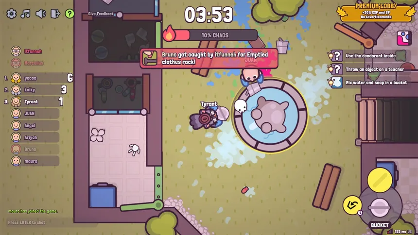 Скриншот 1 к игре schoolbreak.io