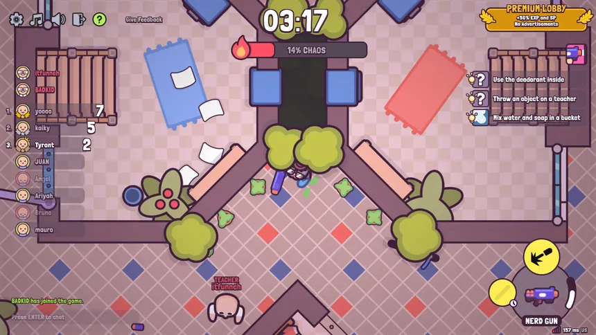 Скриншот 2 к игре schoolbreak.io