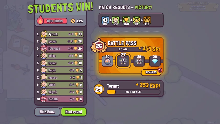 Скриншот 3 к игре schoolbreak.io
