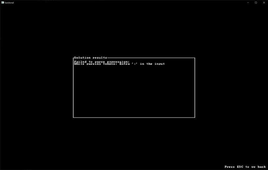 Скриншот 1 к игре functional