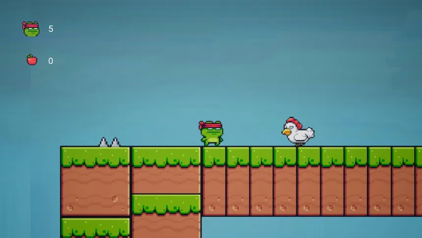 Скриншот 1 к игре Fancy the Frog