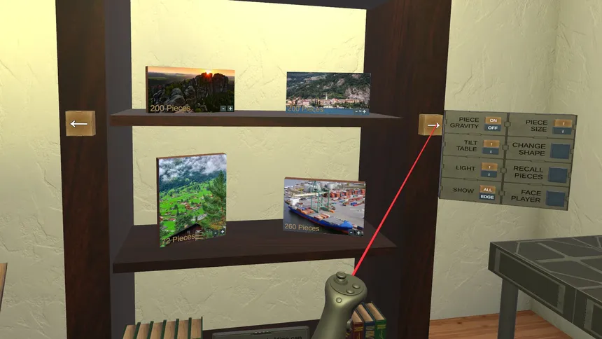 Скриншот 1 к игре Jigsaw Puzzle VR